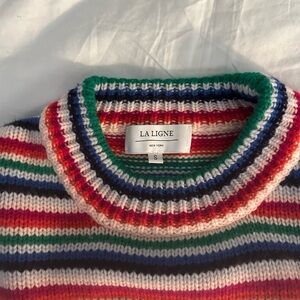 La Ligne Multicolor Striped Sweater
